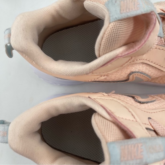 Nike Girl’s Flex Runner 2 Peach Slip-On Sneaker Athletic Shoe- Size 10 C - Picture 8 of 12